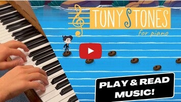 Видео про TunyStones Piano - read music 1