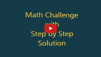 Vídeo-gameplay de Math 4 1