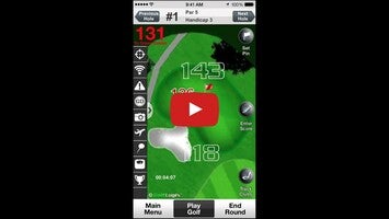 طريقة لعب الفيديو الخاصة ب GolfLogix1