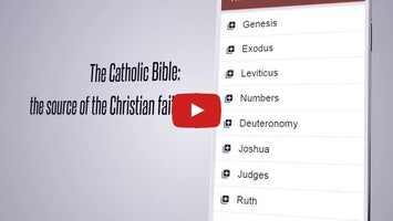 Video about Catholic Study Bible 1