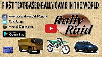 طريقة لعب الفيديو الخاصة ب Rally Raid1