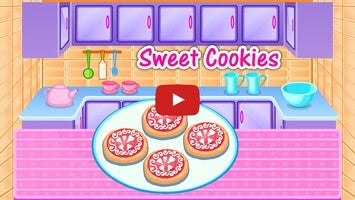 วิดีโอการเล่นเกมของ Sweet Cookies - Game for Girls 1