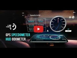 Video about GPS Speedometer HUD Odometer 1