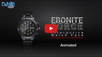Ebonite Force HD WatchFace 1 के बारे में वीडियो