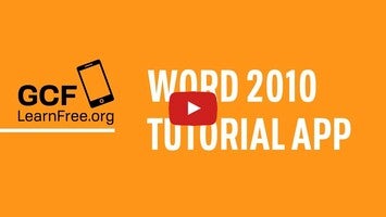 วิดีโอเกี่ยวกับ Tutorial for Word 2010 1