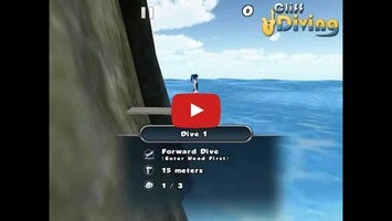 Video gameplay Cliff Diving 3D HD 1