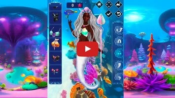Video gameplay Mermaid Princess dress up 1