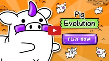 Vídeo de gameplay de Pig Evolution: Idle Simulator 1
