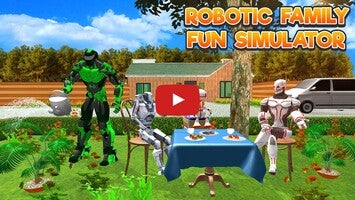 Vídeo de gameplay de Robotic Family Fun Simulator 1