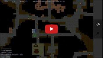 Gameplayvideo von Dwarves Manager 1