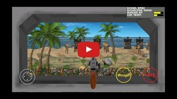 Video gameplay Wake Island Gunner 1