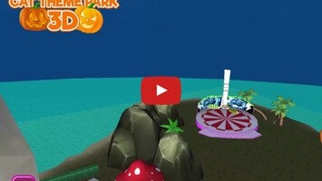 Gameplayvideo von Halloween Cat Theme Park 3D 1