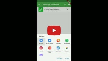 Video about Voice Message Saver 1