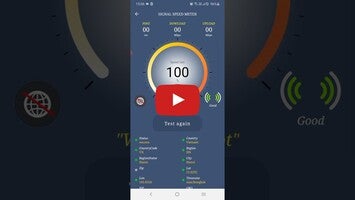 Vídeo de Cellular signal strength meter 1