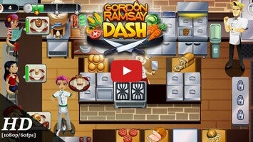 Gameplay video of Gordon Ramsay Dash 1