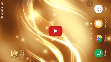 Video about Gold Live Wallpaper 1