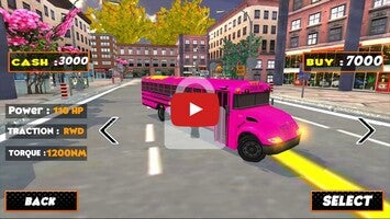Video del gameplay di School Bus Driving Games 3D 1