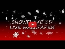 Vídeo de Copo de nieve 3D 1