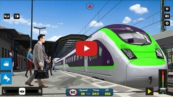 Gameplay video of City Train Games Driver Sim 3D 1