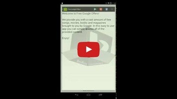 Vídeo sobre Free Google Offers 1