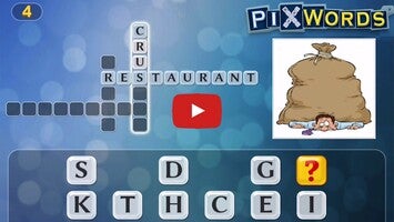 Video gameplay PixWords 1