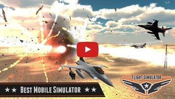 วิดีโอเกี่ยวกับ Airplane Flight Simulator 1