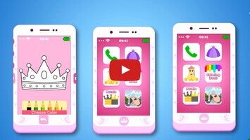 วิดีโอการเล่นเกมของ Princess Baby Phone 1