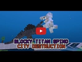 Видео игры Blocky Titan Spino: City Rampage 1