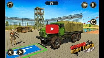 วิดีโอการเล่นเกมของ US Army Truck Driver Sim 3D 1