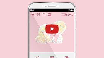 Video über Battery widget Flowery Kiss 1