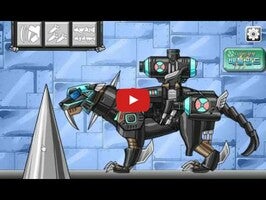 Vídeo de gameplay de Smilodon Black - Combine! Dino Robot 1