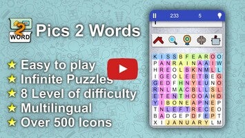วิดีโอการเล่นเกมของ WordsPic 1