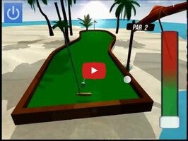 طريقة لعب الفيديو الخاصة ب Beach Mini Golf1
