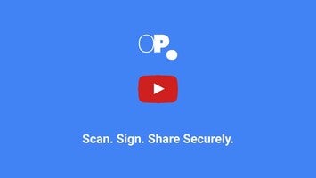 OP.Sign: Scan, Sign & Fill PDF 1 के बारे में वीडियो