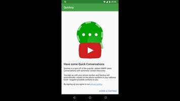 Quicksy 1 के बारे में वीडियो