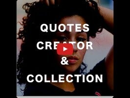 Vídeo sobre Quotes Creator & Image Editor 1