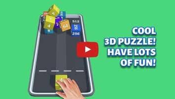 Vídeo-gameplay de Match Block 3D - 2048 Merge Ga 1
