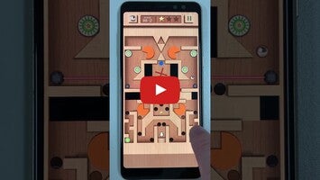 Gameplay video of Maze Rolling Ball 3D 1