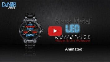 Video about Black Metal LED HD 1