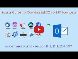 Video about Softaken MBOX to PST Converter 1