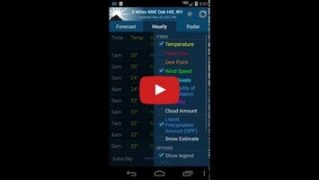 วิดีโอเกี่ยวกับ NOAA Weather Free 1