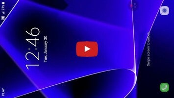 Video about Blue Live Wallpaper 1