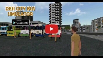 Vídeo de gameplay de Desi City Bus Indian Simulator 1