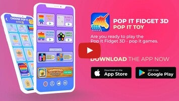 Vídeo de gameplay de Pop It Fidget 3D - Pop It toy 1