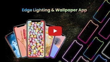 Video tentang Border Edge Lighting Wallpaper 1