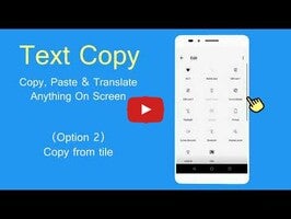 Vidéo au sujet deTextcopy- Copy,Paste, Translat1