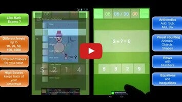 Gameplay video of Math for Kids: 1 2 3 4 Grade Class Graders 1