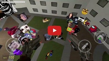 Gameplay video of Nextbots Sandbox Playground 1