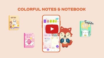 Video about Cute Notes Notebook & Organize 1