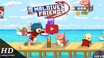 Gameplay video of Maldives Friends : Pixel Flappy Fighter 1
